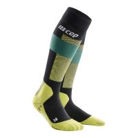 Vorschau: CEP Men merino socks green V2