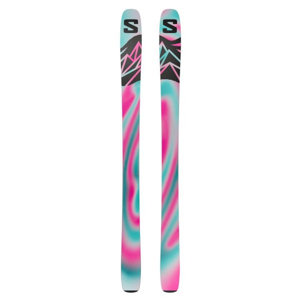 Salomon N QST 106 BLACK/PINK 2026/27 Freeride Ski