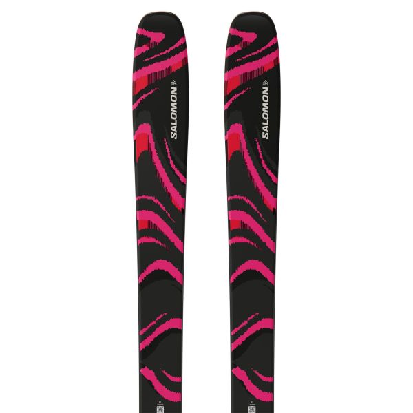 Salomon N QST 106 BLACK/PINK 2026/27 Freeride Ski