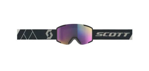 Scott Shield mountain black enhancer teal chrome Skibrille 2022/23