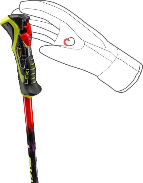Leki WCR Pro Lite SL TR rot-violett