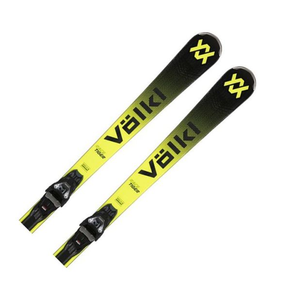 Völkl RACETIGER SC BLACK + MARKER VMOTION 10 GW 2025/26 Slalomcarver mit Bindung