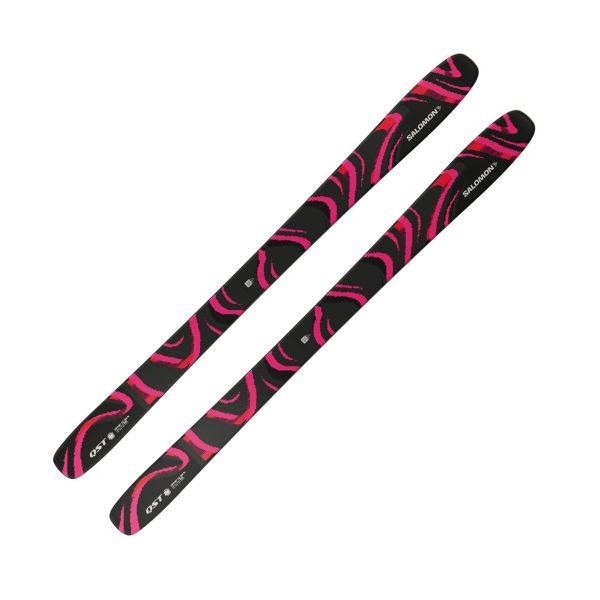Salomon N QST 106 BLACK/PINK 2026/27 Freeride Ski