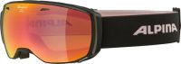 Vorschau: Alpina ESTETICA Q-LITE black-rose Skibrille 2022/23