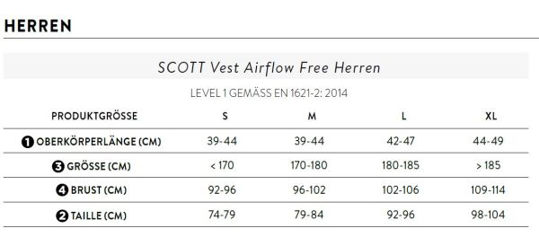 Scott Vest Airflow Free Men black